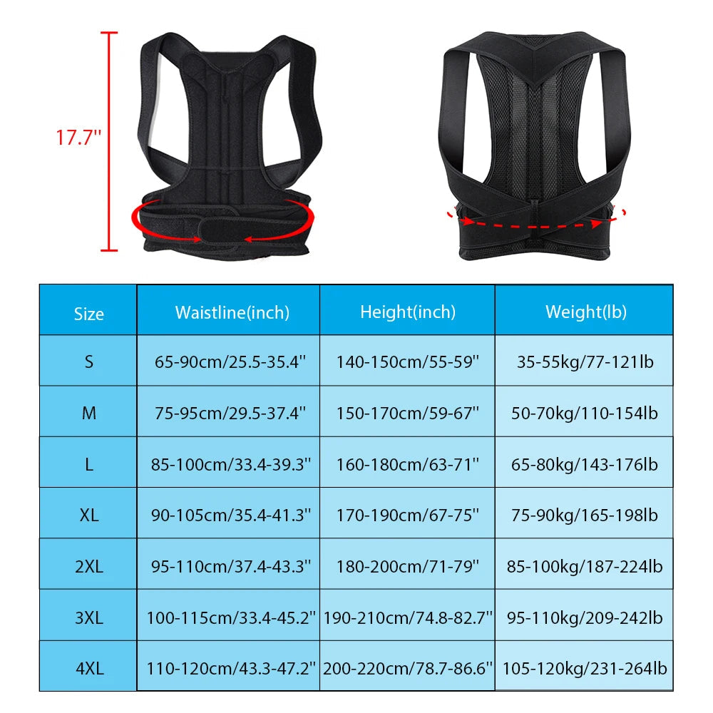 Back Posture Corrector for Men & Women Mode Mania Store