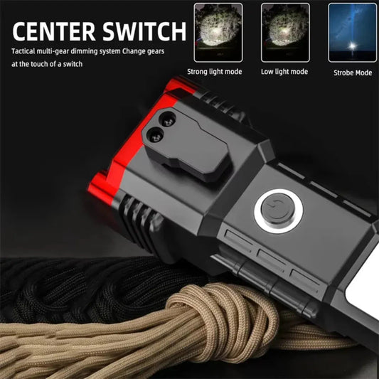 High-Power LED Torch Light Mode Mania Store
