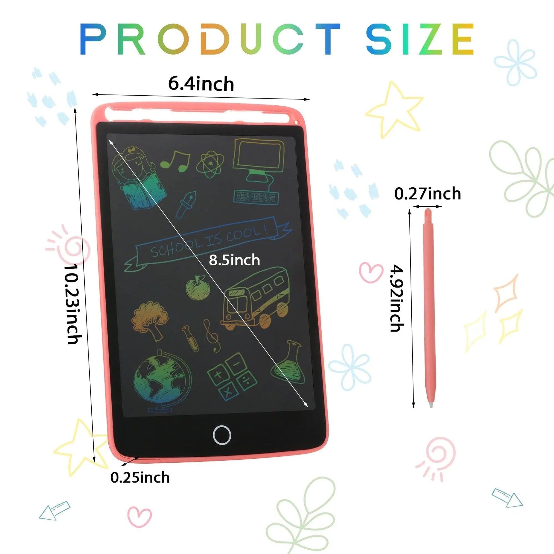 Hardbound Lcd Writing Pad Mode Mania Store