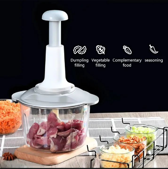 Chopper for Meat Vegetables Manual Chopper Machine Mode Mania Store