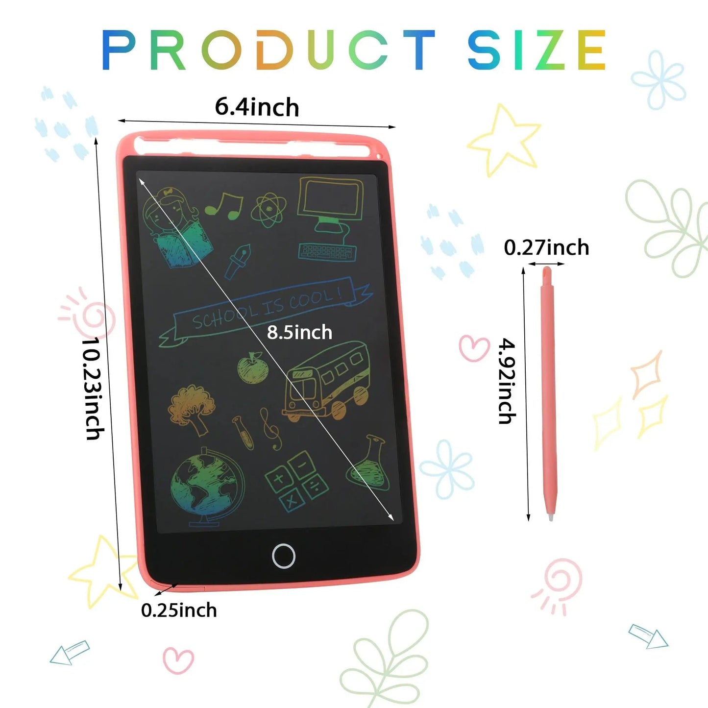 Hardbound Lcd Writing Pad Mode Mania Store